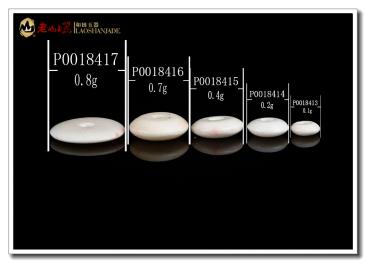 精品天然牛骨原色算盤珠（隔片）（一口價）DIY飾品手工配飾串珠材料